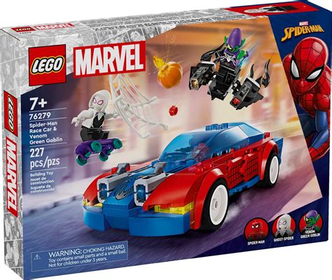 76279 Spider Man Race Car And Venom Green Goblin Brickipedia Fandom