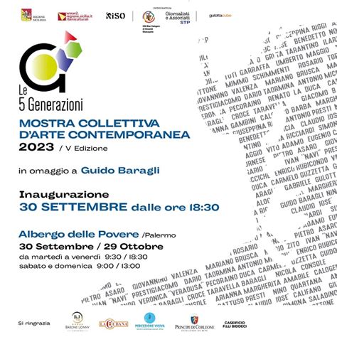 Le 5 Generazioni Collettiva Darte Contemporanea AllAlbergo Delle