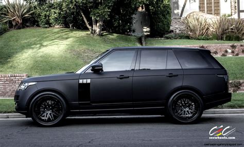 Matte Black Range Rover | Wallpapers Gallery