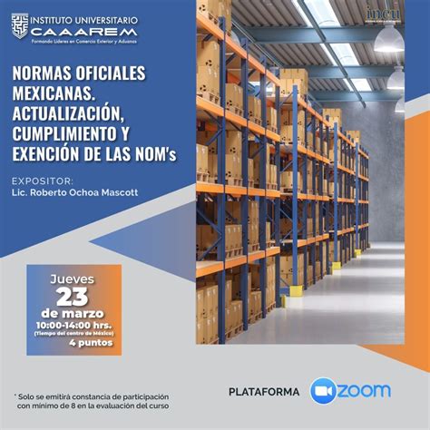 Normas Oficiales Actualización Cumplimiento y Exención de las NOM s