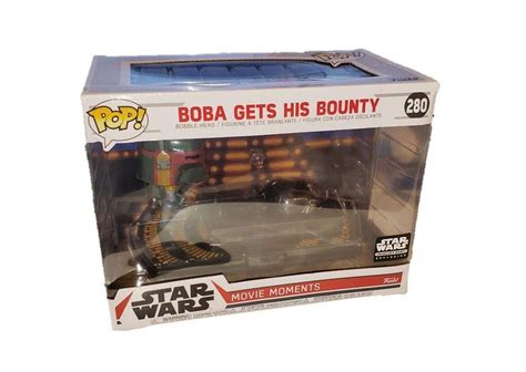 Buy Pop Movie Moments Star Wars Boba Gets His Bounty Star