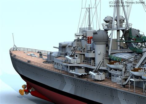 DKM Prinz Eugen | 3DHISTORY.DE | Scale model ships, Model warships, Heavy cruiser