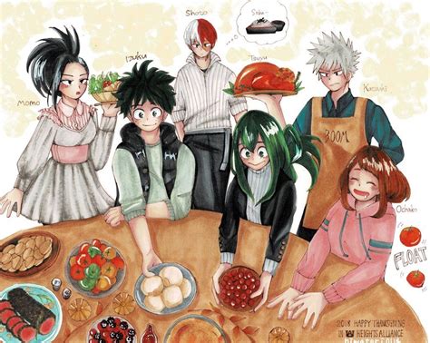 MHA Thanksgiving Wallpapers Wallpaper Cave