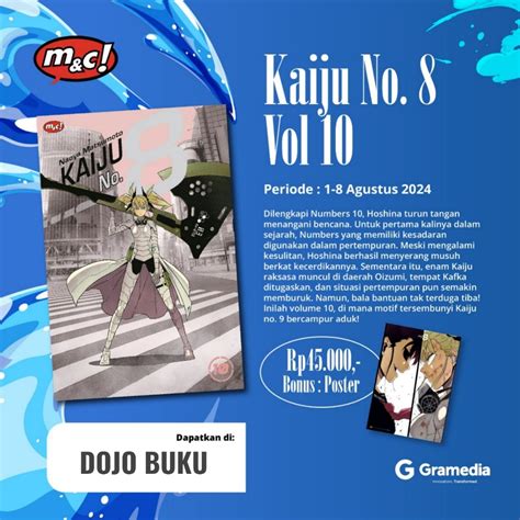 Jual Komik Kaiju No 8 Vol 10 SPECIAL OFFER By Naoya Matsumoto