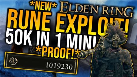 Elden Ring Exploit 50K Every 1 Min EASY RUNES Level Up Fast YouTube