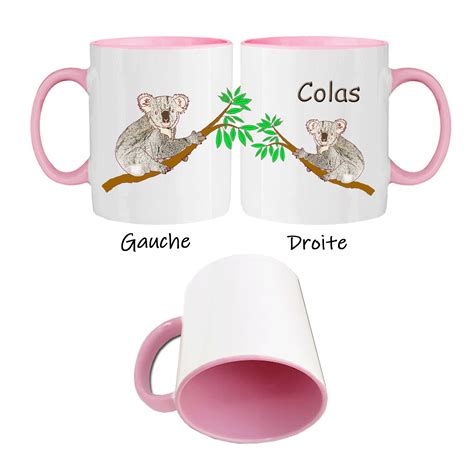 Mug Koala Personnaliser Texti Cadeaux