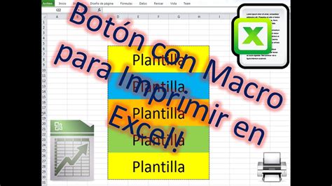 Cómo Crear Macro Para Imprimir En Excel Youtube