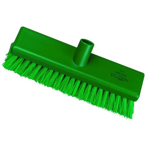 Hygiene Medium Flat Sweeping Broom Head 305mm Green