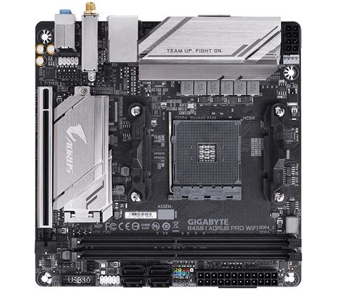 Gigabyte Aorus B450i Pro 3200mhz Oc Rgb M 2 Wi Fi Am4 Mini Itx Anakart B450 I Aorus Pro