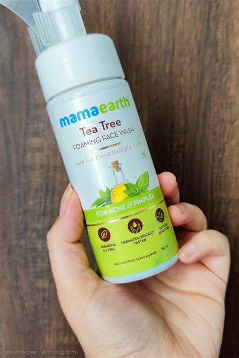 Mamaearth Tea Tree Face Wash For Acne Review