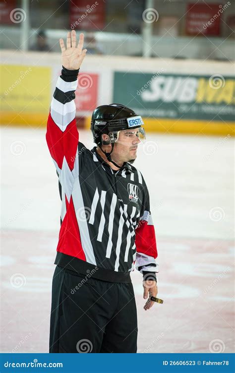 Hockey Referee Editorial Stock Photo Image