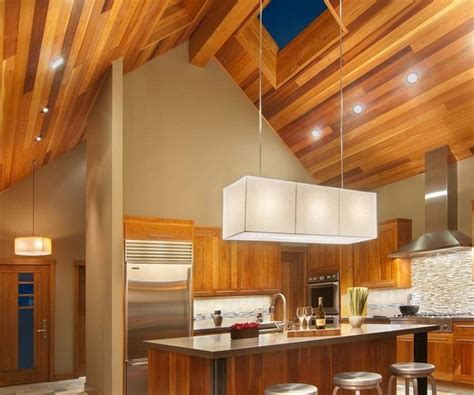 Modern Lighting For Vaulted Ceilings At Christy Cantu Blog