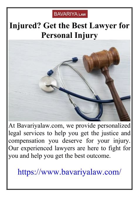 Ppt Injured Get The Best Lawyer For Personal Injury Powerpoint