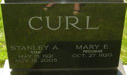 Stanley A Stan Curl 1921 2005 Mémorial Find a Grave