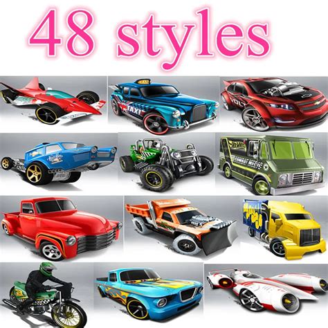 Estilo Hot Wheels Trem Eletrico Brinquedos Miniaturas Carros Modelo Coches Coche Hot Wheels