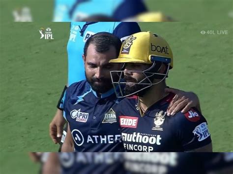 Ipl 2022 Watch Mohammed Shamis Sweet Gesture To Virat Kohli After