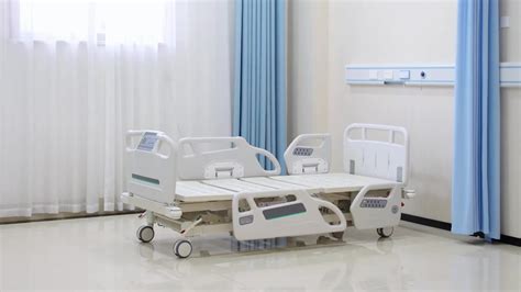 Multifunctional Electric Motor Hospital Bed Icu Patient Bed With Cpr ...