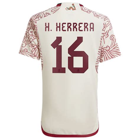 Mexico H Herrera Away Jersey Goaljerseys