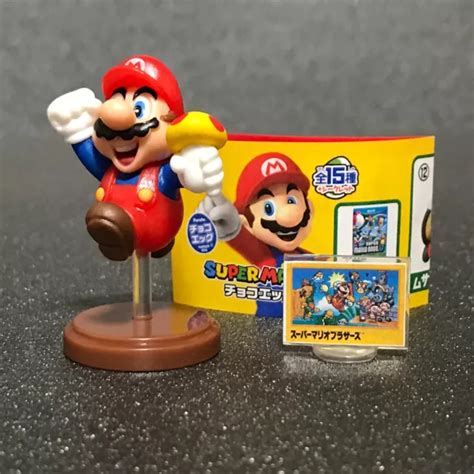 MINI FIGURINE MARIO With Kinoko Furuta Choco Egg Japon Super Mario Bros