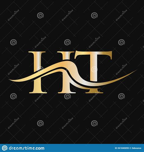 Letter Ht Logo Design Initial Ht Logotype Template For Business And