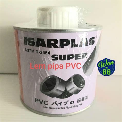 Jual Lem Pipa Fitting Pvc Isarplas Gr Shopee Indonesia