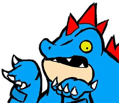 Feraligatr Back Sprite