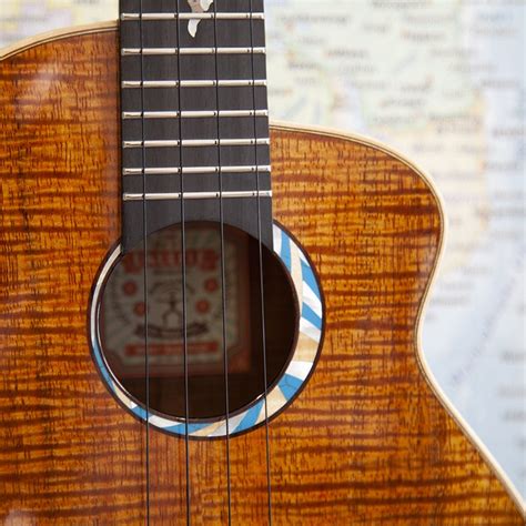 Anuenue Kyas Whale Master Grade Koa Tenor Ukulele — World Of Ukes