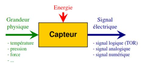 Acquisition Et Codage De L Information G N Ralit S Capteurs