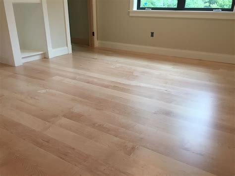 Locally Milled 5 Maple Floors Finished With Bona BonaSeal And Bona