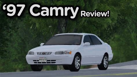 Toyota Camry Review Roblox Greenville Youtube