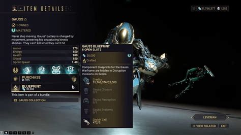 How To Get Gauss In Warframe Full Guide 2023 In Goldeneye Vault