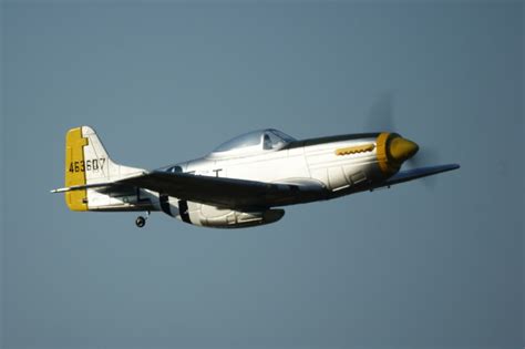 P-51 Mustang 1200mm Electric RC Airplane Ready-To-Fly - General Hobby