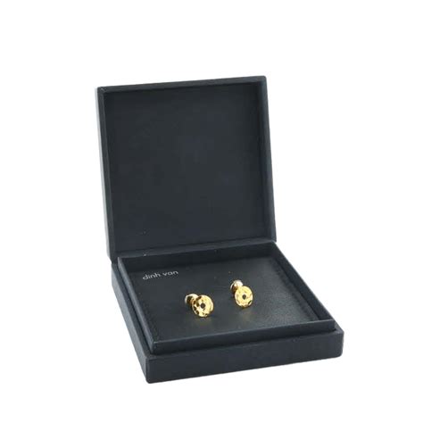 Boucles D Oreilles Dinh Van Pi Chinois D Occasion Collector Square