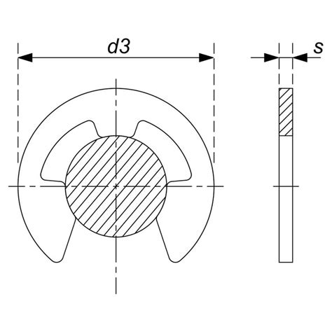 E Clip DIN 6799 Uni Circle Fasteners Sdn Bhd