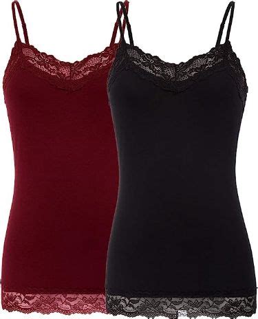 Elena Gilbert Clothes Coquette Lace Trimmed Cami