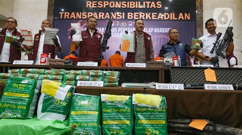 Bareskrim Bongkar Peredaran Sabu Kg Jaringan Internasional Foto