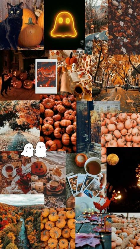 40 Best Fall Collage Ideas : Autumn Halloween Collage - Idea Wallpapers ...