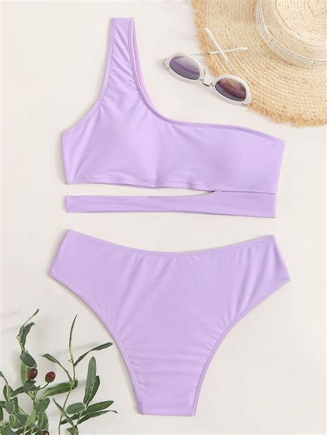 Plain Scoop Neck Bikini Swimsuit Artofit