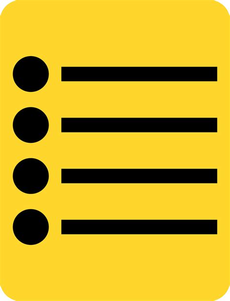 Black and yellow document in flat style. 24860911 Vector Art at Vecteezy