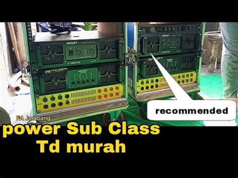 Review Power Ashley V 18000td Td Class Power Murah YouTube