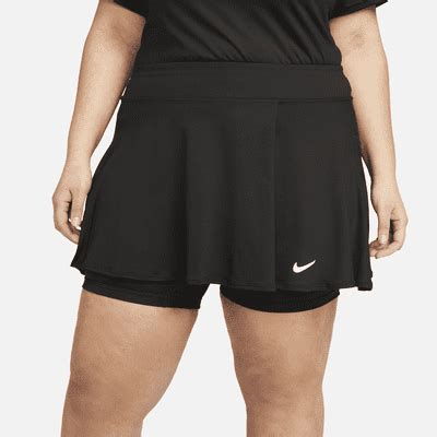 Nikecourt Dri Fit Victory Women S Flouncy Tennis Skirt Plus Size