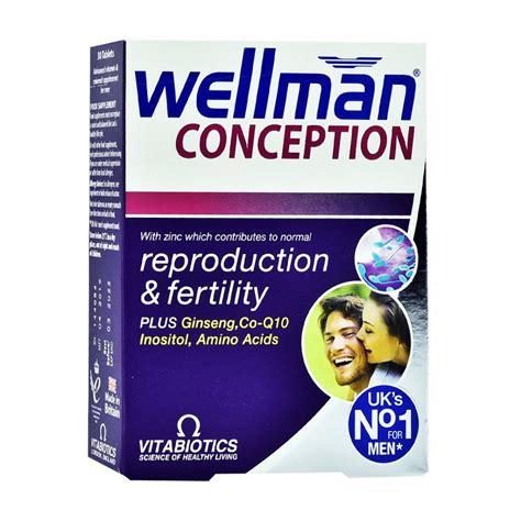 Vitabiotics Wellman Conception 30 Tablets