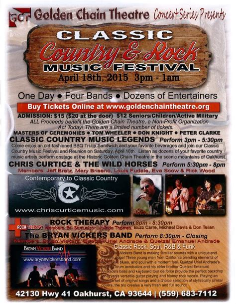 Classic Country & Rock Music Festival | Sierra News Online