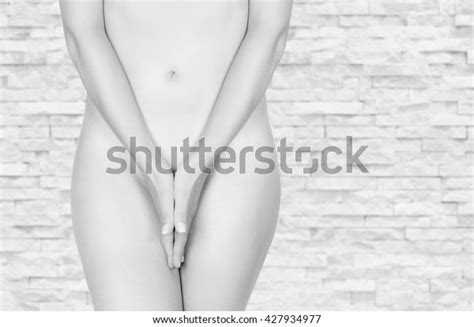 Closeup Beautiful Nude Woman Hiding Her Stock Photo 427934977 Shutterstock