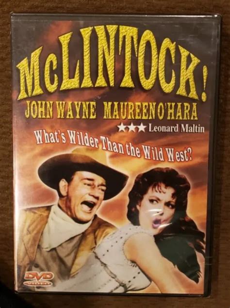 MCLINTOCK DVD JOHN Wayne And Maureen O Hara NEW SEALED EUR 6 72