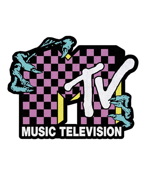 Vintage Mtv Music Television Classic 80s Logo Spiral Notebook By