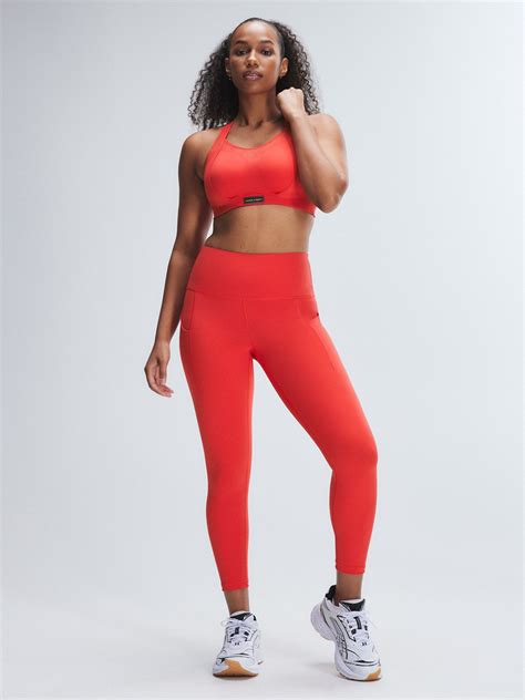 Running Hot 7 8 High Waist Side Pocket Legging In Red SAVAGE X FENTY