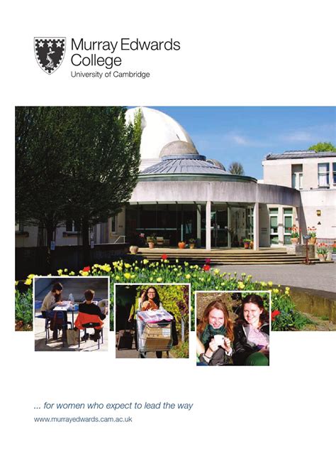 Murray Edwards College Prospectus 2014 - University of Cambridge by Murray Edwards College - Issuu