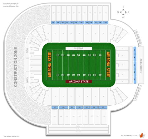 Club And Premium Seating At Sun Devil Stadium