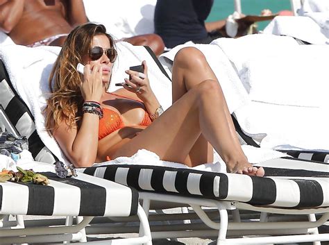 Aida Yespica Orange Bikini Candids In Miami Porn Pictures XXX Photos Sex Images PICTOA